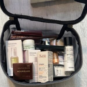 Ulta Beauty Skincare Collection with Brown and White Accents